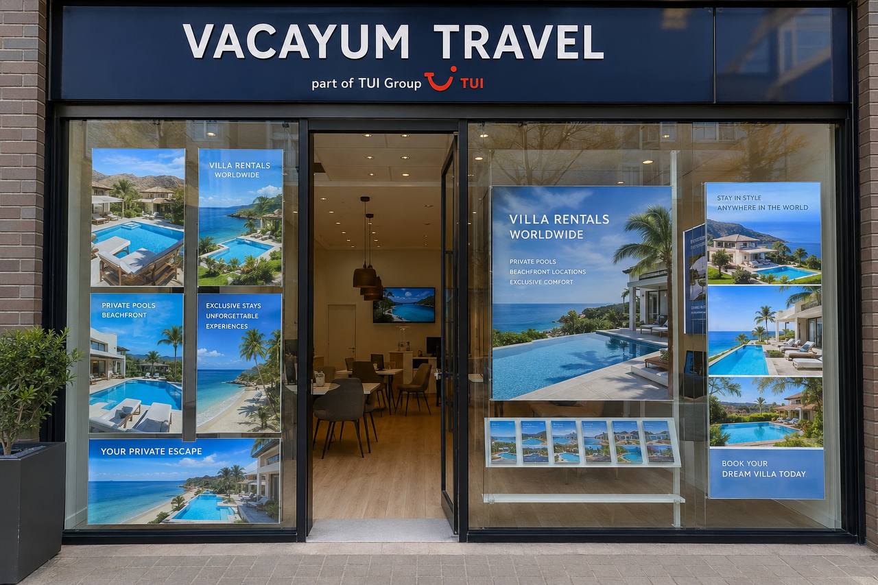 Vacayum Travel Storefront